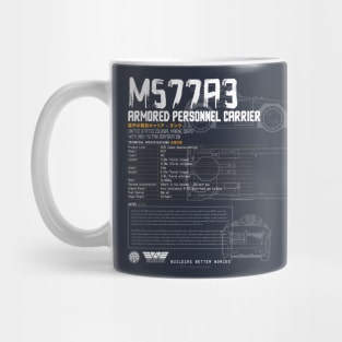 M577A3 Armored Personnel Carrier Mug